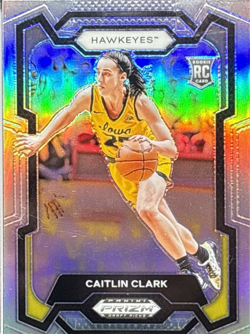 Panini Prizm Caitlin Clark Prizm  Rookie Basketball Card